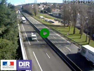 <h2>Webcam routière à Le Chambon-Feugerolles sur la RN88 entre Firminy et Saint-Etienne</h2>