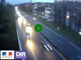 <h2>Webcam routière à Le Chambon-Feugerolles sur la RN88 entre Firminy et Saint-Etienne</h2>