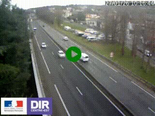 <h2>Webcam routière à Le Chambon-Feugerolles sur la RN88 entre Firminy et Saint-Etienne</h2>