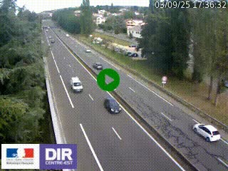 <h2>Webcam routière à Le Chambon-Feugerolles sur la RN88 entre Firminy et Saint-Etienne</h2>