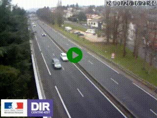 <h2>Webcam routière à Le Chambon-Feugerolles sur la RN88 entre Firminy et Saint-Etienne</h2>