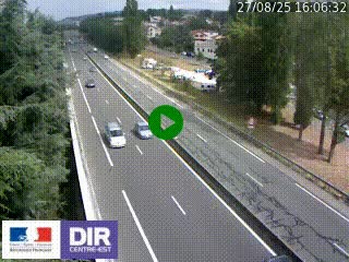 <h2>Webcam routière à Le Chambon-Feugerolles sur la RN88 entre Firminy et Saint-Etienne</h2>