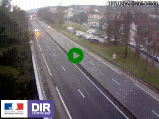 <h2>Webcam routière à Le Chambon-Feugerolles sur la RN88 entre Firminy et Saint-Etienne</h2>