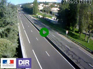 <h2>Webcam routière à Le Chambon-Feugerolles sur la RN88 entre Firminy et Saint-Etienne</h2>