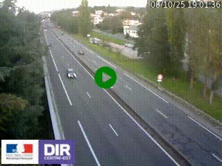 <h2>Webcam routière à Le Chambon-Feugerolles sur la RN88 entre Firminy et Saint-Etienne</h2>