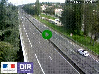 <h2>Webcam routière à Le Chambon-Feugerolles sur la RN88 entre Firminy et Saint-Etienne</h2>