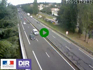 <h2>Webcam routière à Le Chambon-Feugerolles sur la RN88 entre Firminy et Saint-Etienne</h2>