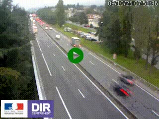 <h2>Webcam routière à Le Chambon-Feugerolles sur la RN88 entre Firminy et Saint-Etienne</h2>