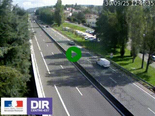 <h2>Webcam routière à Le Chambon-Feugerolles sur la RN88 entre Firminy et Saint-Etienne</h2>