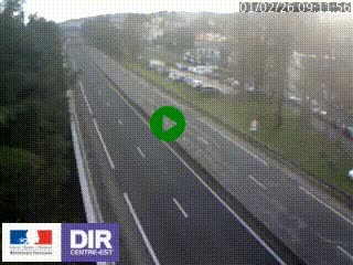 <h2>Webcam routière à Le Chambon-Feugerolles sur la RN88 entre Firminy et Saint-Etienne</h2>