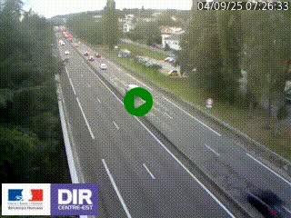 <h2>Webcam routière à Le Chambon-Feugerolles sur la RN88 entre Firminy et Saint-Etienne</h2>