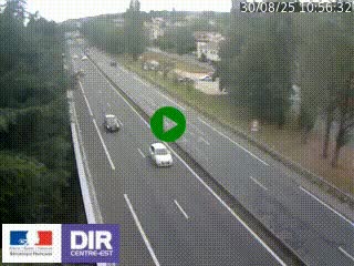 <h2>Webcam routière à Le Chambon-Feugerolles sur la RN88 entre Firminy et Saint-Etienne</h2>