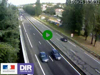 <h2>Webcam routière à Le Chambon-Feugerolles sur la RN88 entre Firminy et Saint-Etienne</h2>