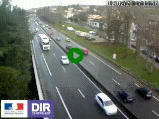 <h2>Webcam routière à Le Chambon-Feugerolles sur la RN88 entre Firminy et Saint-Etienne</h2>