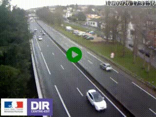 <h2>Webcam routière à Le Chambon-Feugerolles sur la RN88 entre Firminy et Saint-Etienne</h2>