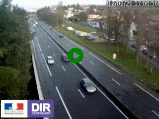 <h2>Webcam routière à Le Chambon-Feugerolles sur la RN88 entre Firminy et Saint-Etienne</h2>