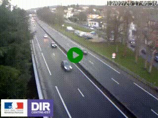 <h2>Webcam routière à Le Chambon-Feugerolles sur la RN88 entre Firminy et Saint-Etienne</h2>