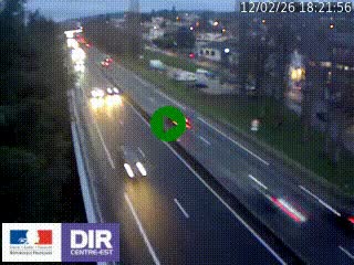 <h2>Webcam routière à Le Chambon-Feugerolles sur la RN88 entre Firminy et Saint-Etienne</h2>