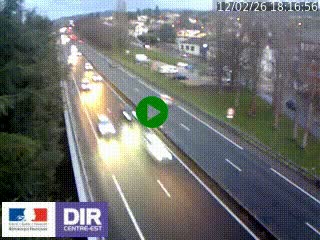 <h2>Webcam routière à Le Chambon-Feugerolles sur la RN88 entre Firminy et Saint-Etienne</h2>