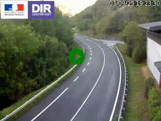 <h2>Caméra trafic sur la N90 à Bourg-Saint-Maurice, en provenance d'Aoste et en direction d'Albertville</h2>