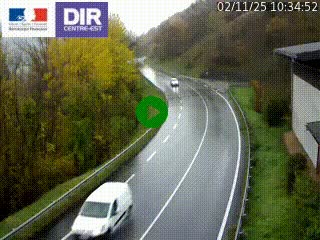 <h2>Caméra trafic sur la N90 à Bourg-Saint-Maurice, en provenance d'Aoste et en direction d'Albertville</h2>