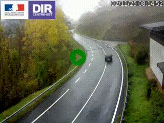 <h2>Caméra trafic sur la N90 à Bourg-Saint-Maurice, en provenance d'Aoste et en direction d'Albertville</h2>