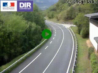 <h2>Caméra trafic sur la N90 à Bourg-Saint-Maurice, en provenance d'Aoste et en direction d'Albertville</h2>
