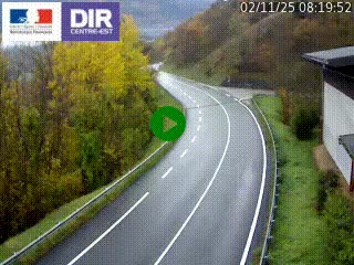 <h2>Caméra trafic sur la N90 à Bourg-Saint-Maurice, en provenance d'Aoste et en direction d'Albertville</h2>