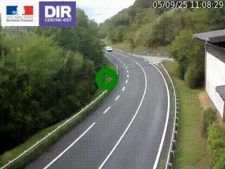 <h2>Caméra trafic sur la N90 à Bourg-Saint-Maurice, en provenance d'Aoste et en direction d'Albertville</h2>