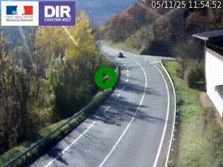 <h2>Caméra trafic sur la N90 à Bourg-Saint-Maurice, en provenance d'Aoste et en direction d'Albertville</h2>