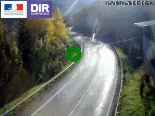 <h2>Caméra trafic sur la N90 à Bourg-Saint-Maurice, en provenance d'Aoste et en direction d'Albertville</h2>