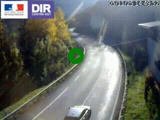 <h2>Caméra trafic sur la N90 à Bourg-Saint-Maurice, en provenance d'Aoste et en direction d'Albertville</h2>