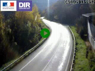 <h2>Caméra trafic sur la N90 à Bourg-Saint-Maurice, en provenance d'Aoste et en direction d'Albertville</h2>