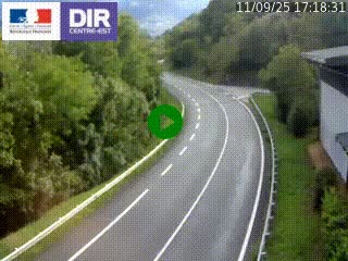 <h2>Caméra trafic sur la N90 à Bourg-Saint-Maurice, en provenance d'Aoste et en direction d'Albertville</h2>