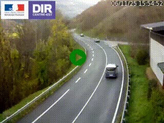 <h2>Caméra trafic sur la N90 à Bourg-Saint-Maurice, en provenance d'Aoste et en direction d'Albertville</h2>