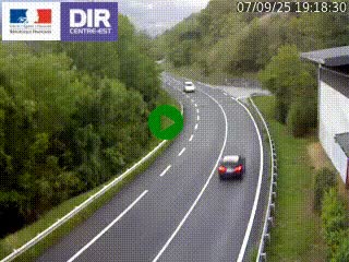 <h2>Caméra trafic sur la N90 à Bourg-Saint-Maurice, en provenance d'Aoste et en direction d'Albertville</h2>