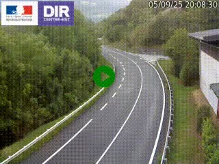 <h2>Caméra trafic sur la N90 à Bourg-Saint-Maurice, en provenance d'Aoste et en direction d'Albertville</h2>