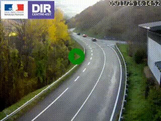 <h2>Caméra trafic sur la N90 à Bourg-Saint-Maurice, en provenance d'Aoste et en direction d'Albertville</h2>