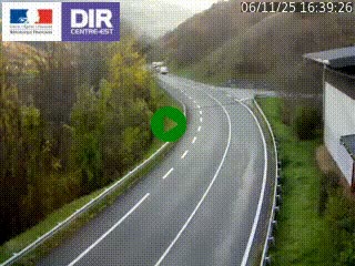 <h2>Caméra trafic sur la N90 à Bourg-Saint-Maurice, en provenance d'Aoste et en direction d'Albertville</h2>