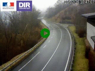 <h2>Caméra trafic sur la N90 à Bourg-Saint-Maurice, en provenance d'Aoste et en direction d'Albertville</h2>