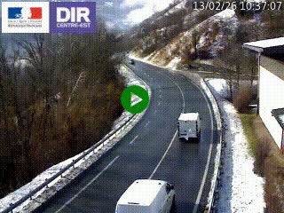 <h2>Caméra trafic sur la N90 à Bourg-Saint-Maurice, en provenance d'Aoste et en direction d'Albertville</h2>
