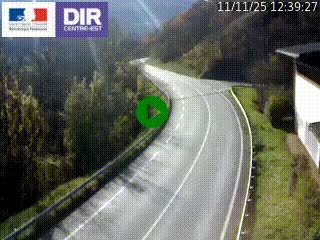 <h2>Caméra trafic sur la N90 à Bourg-Saint-Maurice, en provenance d'Aoste et en direction d'Albertville</h2>