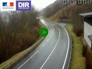 <h2>Caméra trafic sur la N90 à Bourg-Saint-Maurice, en provenance d'Aoste et en direction d'Albertville</h2>