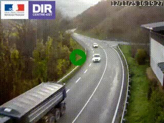 <h2>Caméra trafic sur la N90 à Bourg-Saint-Maurice, en provenance d'Aoste et en direction d'Albertville</h2>