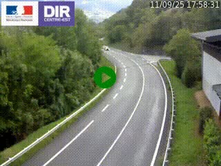 <h2>Caméra trafic sur la N90 à Bourg-Saint-Maurice, en provenance d'Aoste et en direction d'Albertville</h2>