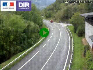 <h2>Caméra trafic sur la N90 à Bourg-Saint-Maurice, en provenance d'Aoste et en direction d'Albertville</h2>