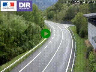 <h2>Caméra trafic sur la N90 à Bourg-Saint-Maurice, en provenance d'Aoste et en direction d'Albertville</h2>