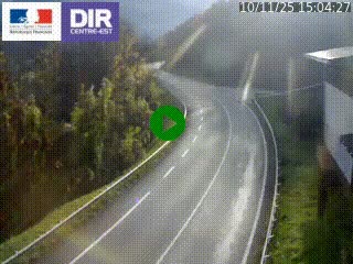 <h2>Caméra trafic sur la N90 à Bourg-Saint-Maurice, en provenance d'Aoste et en direction d'Albertville</h2>