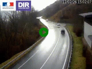 <h2>Caméra trafic sur la N90 à Bourg-Saint-Maurice, en provenance d'Aoste et en direction d'Albertville</h2>