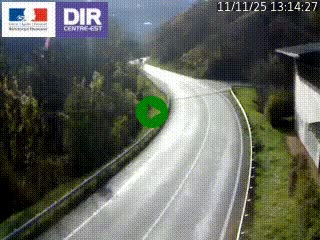 <h2>Caméra trafic sur la N90 à Bourg-Saint-Maurice, en provenance d'Aoste et en direction d'Albertville</h2>